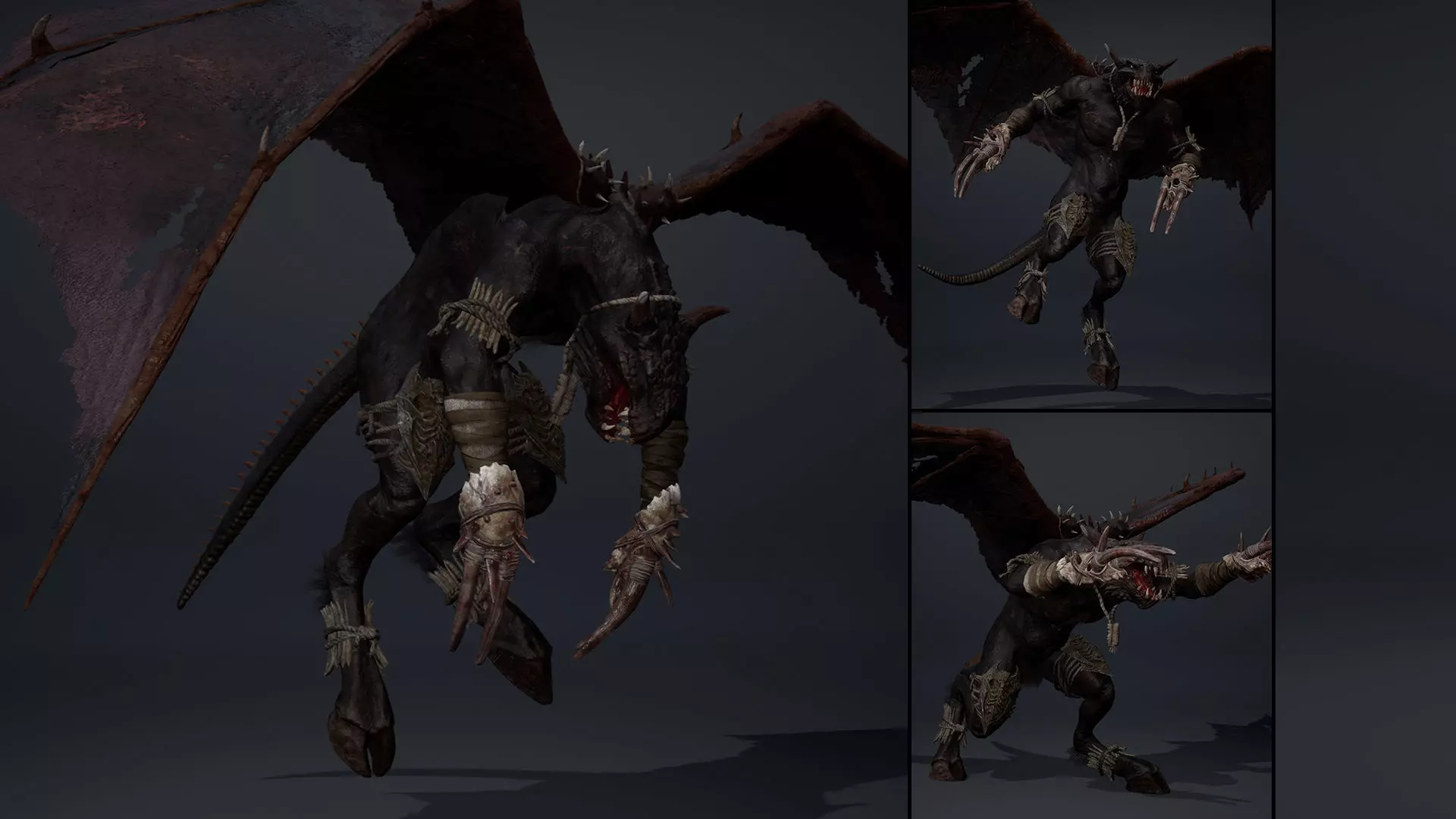 Ghostfire Fatty Brutal Low-poly 3D model