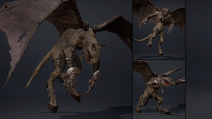 Ghostfire Fatty Low-poly 3D model