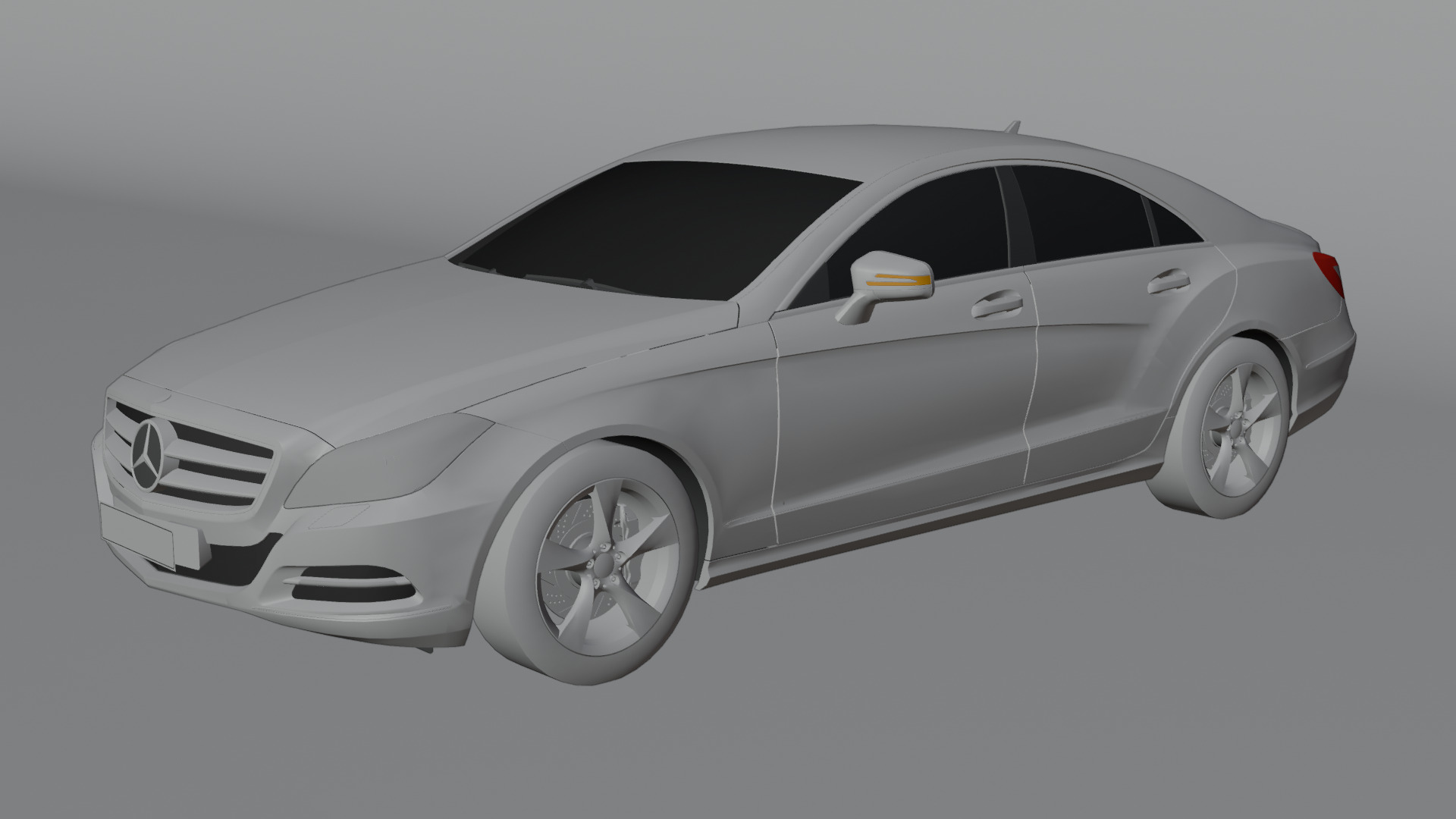 Mercedes 3D model_5