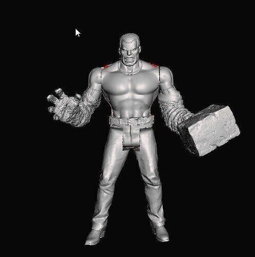 sadman  figura articulado Free 3D print model