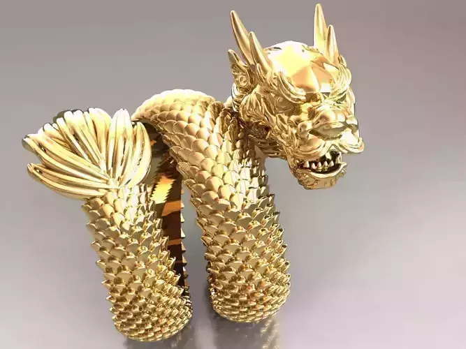 Dragon Ring  Supported 3D