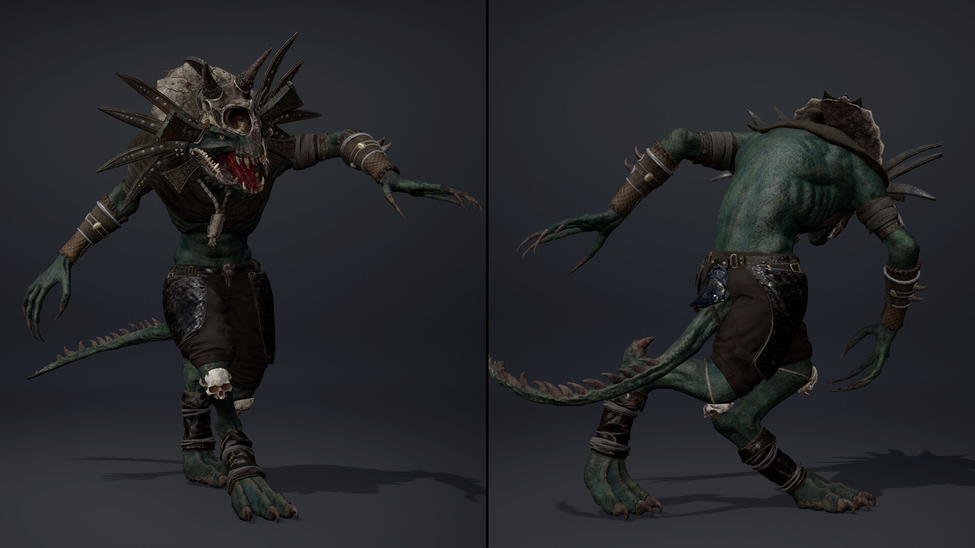 Mage Mage Arm1 Low-poly 3D model_14