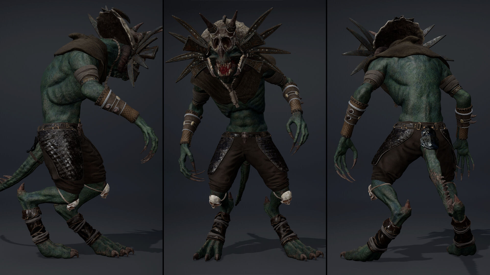 Mage Mage Arm1 Low-poly 3D model_21