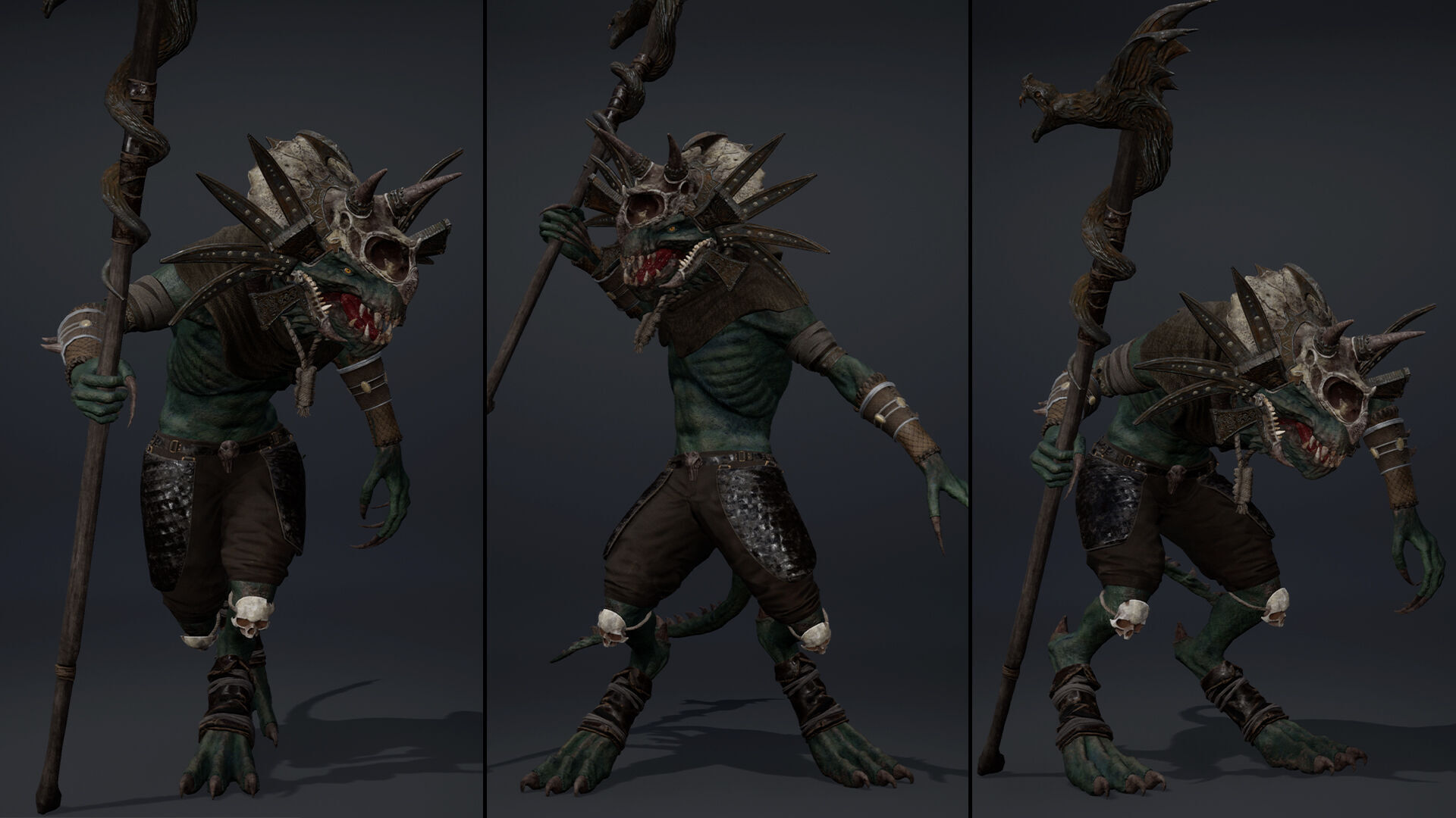 Mage Mage Arm1 Low-poly 3D model_13