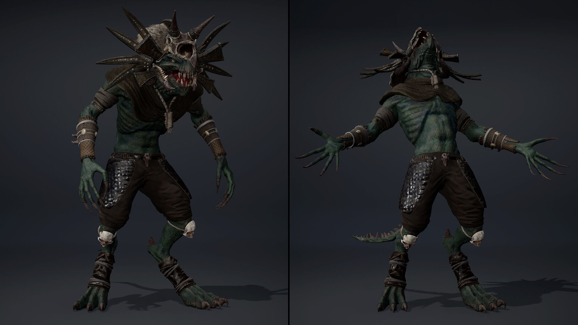 Mage Mage Arm1 Low-poly 3D model_17