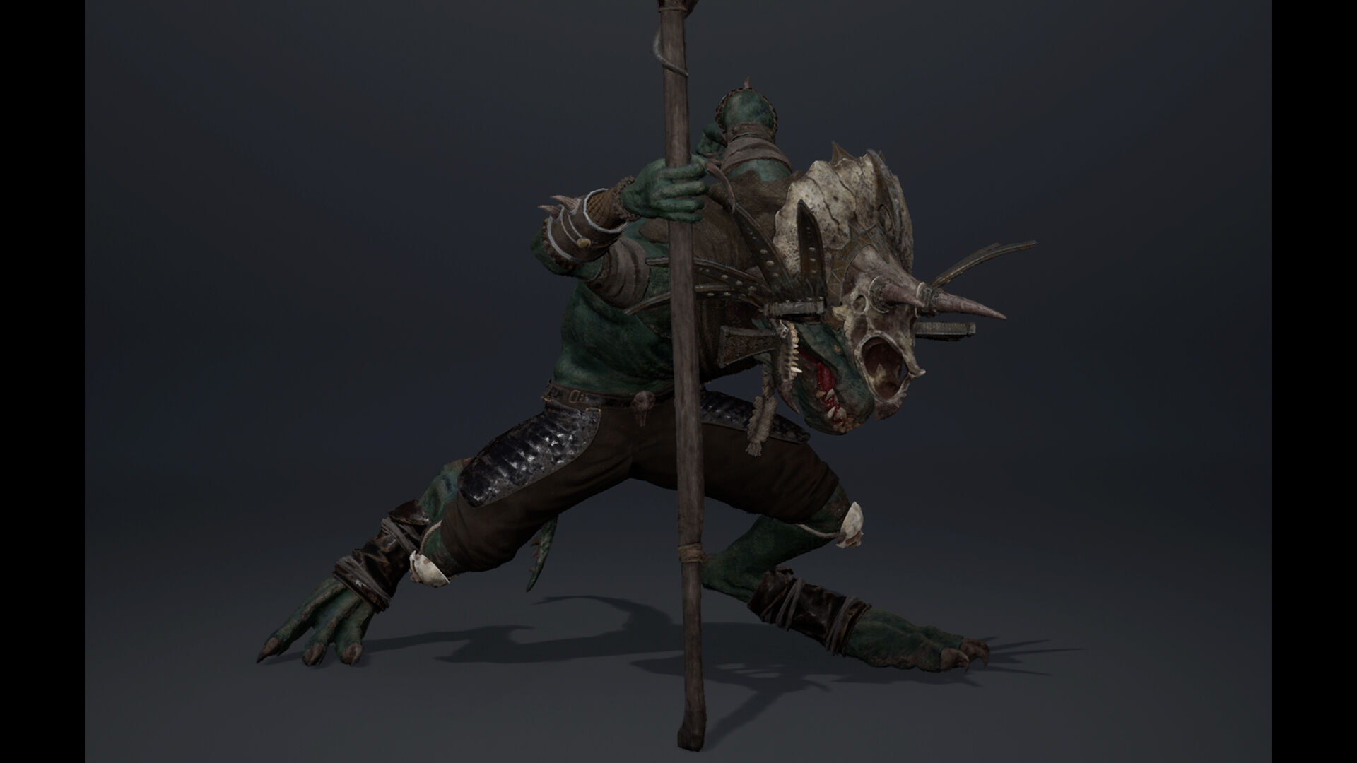 Mage Mage Arm1 Low-poly 3D model_19