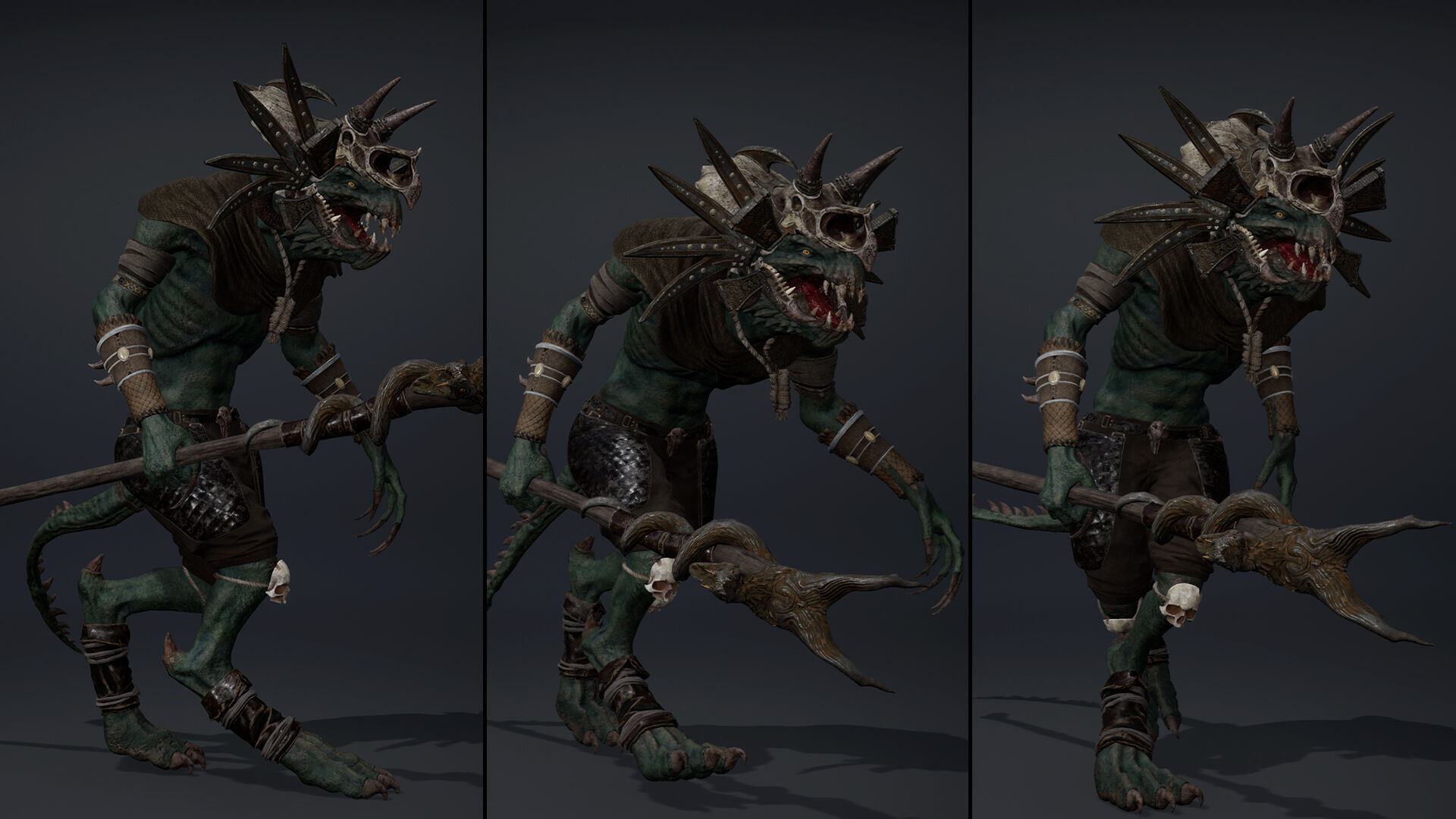 Mage Mage Arm1 Low-poly 3D model_23