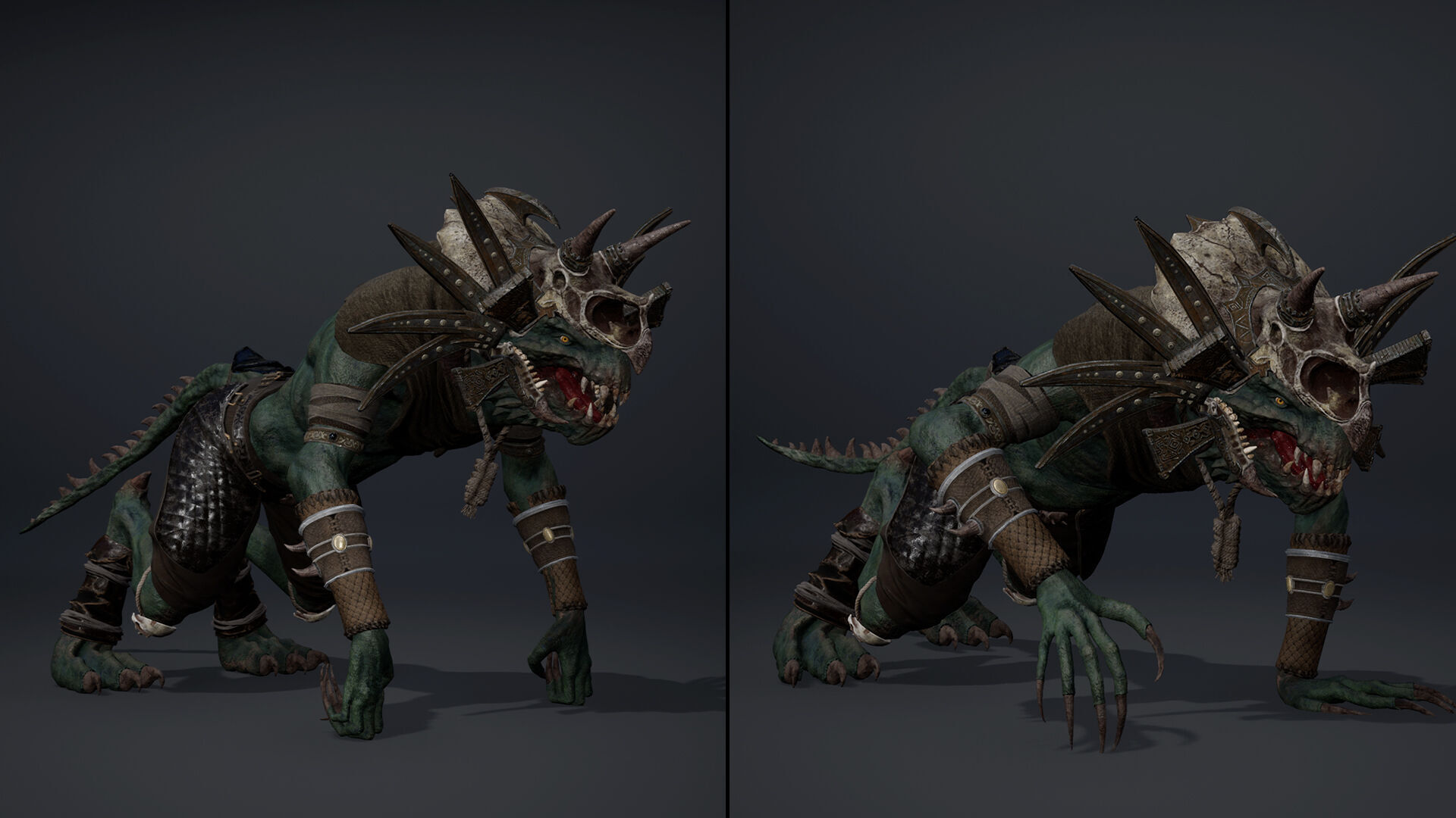 Mage Mage Arm1 Low-poly 3D model_12