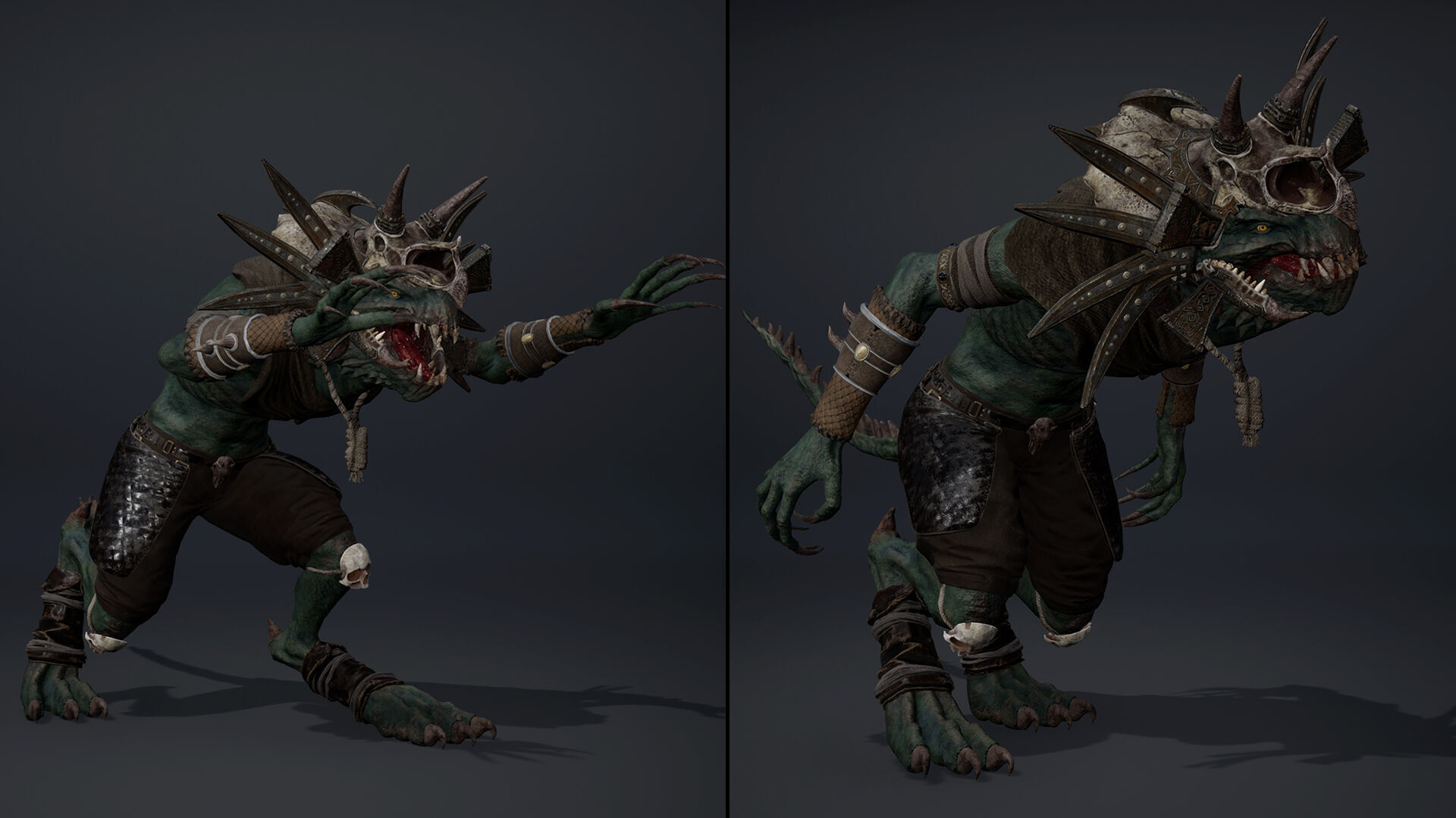 Mage Mage Arm1 Low-poly 3D model_15