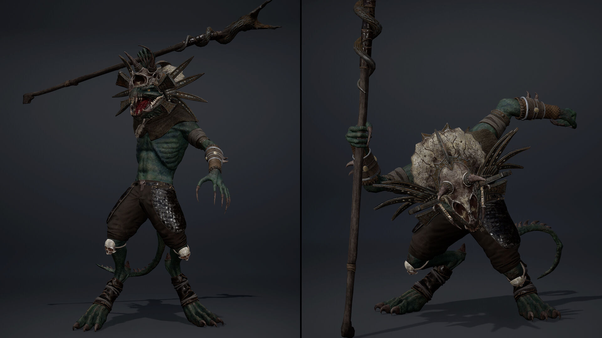 Mage Mage Arm1 Low-poly 3D model_7