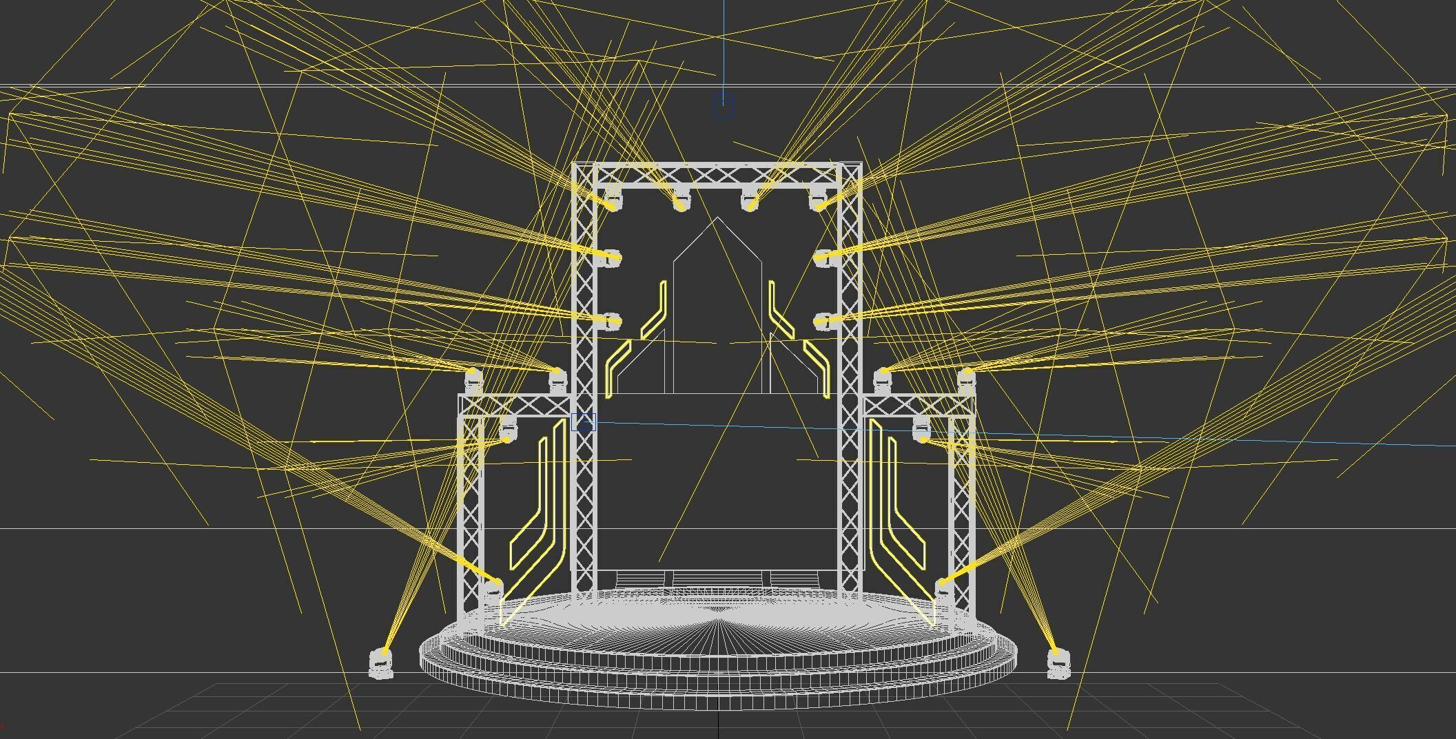 Stage Event 3D 3D model_6