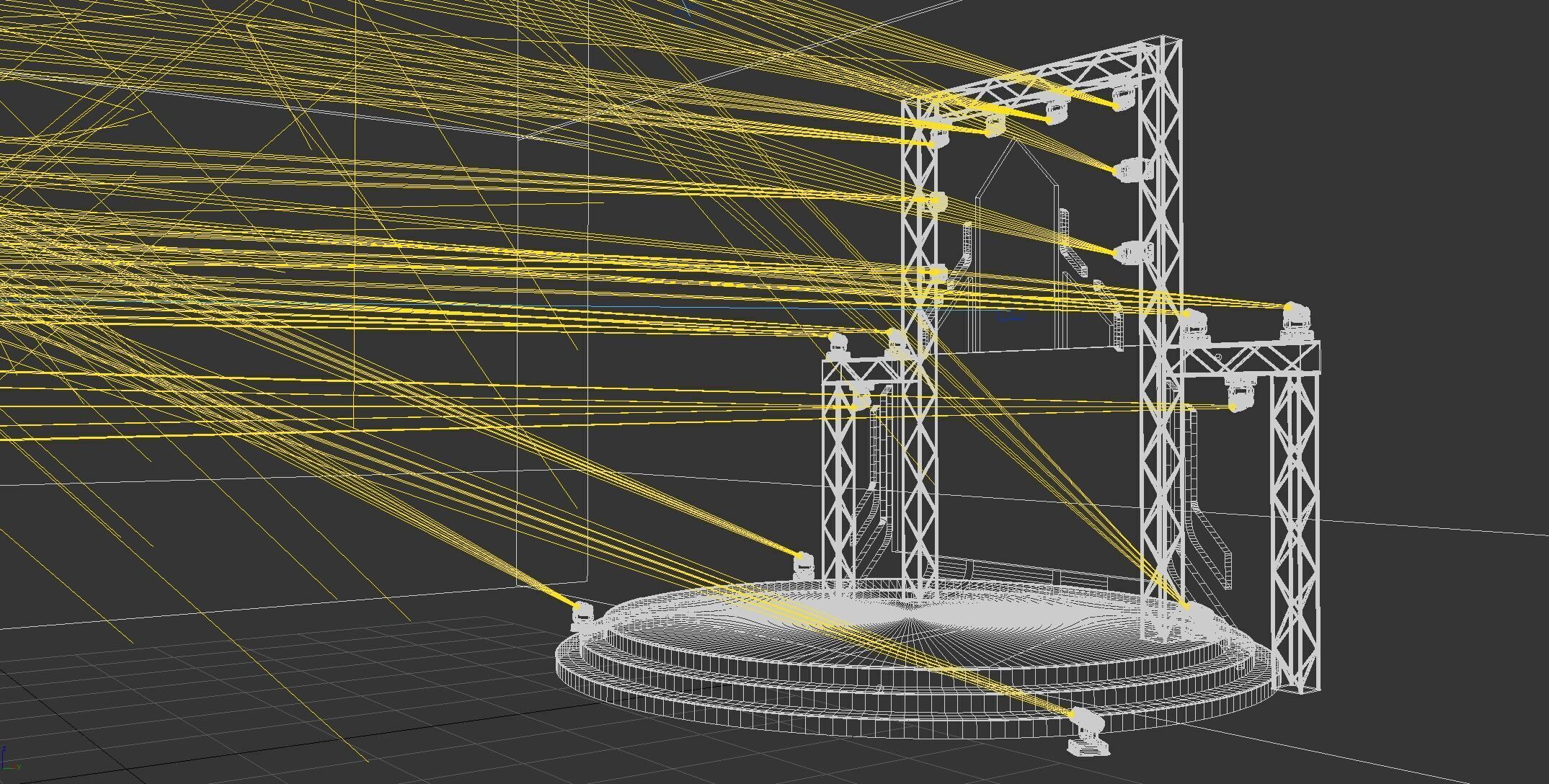 Stage Event 3D 3D model_5