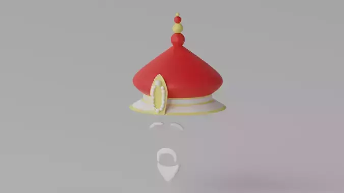 Chinese Qing Dynasty Emperor Hat