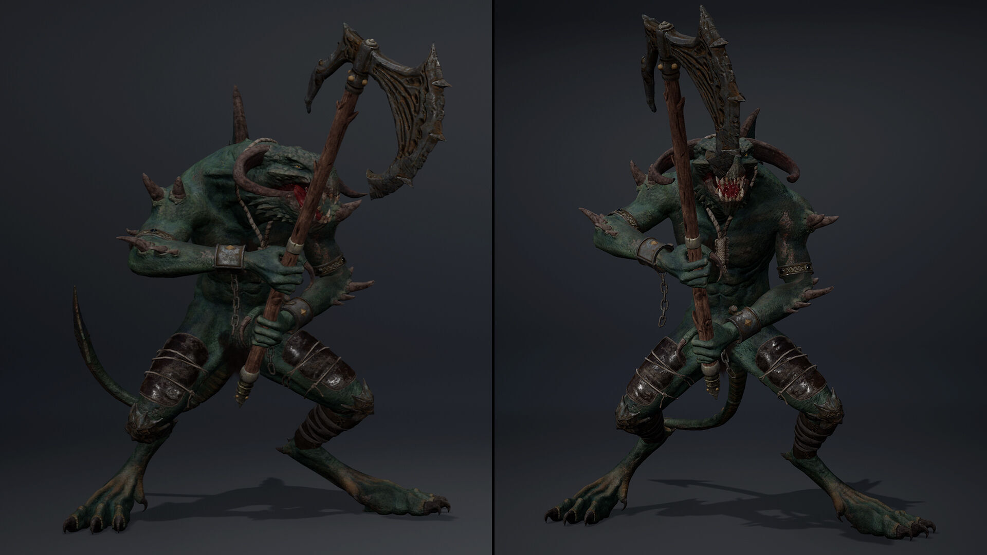 Ghostfang Spicky Brutal Low-poly 3D model_9