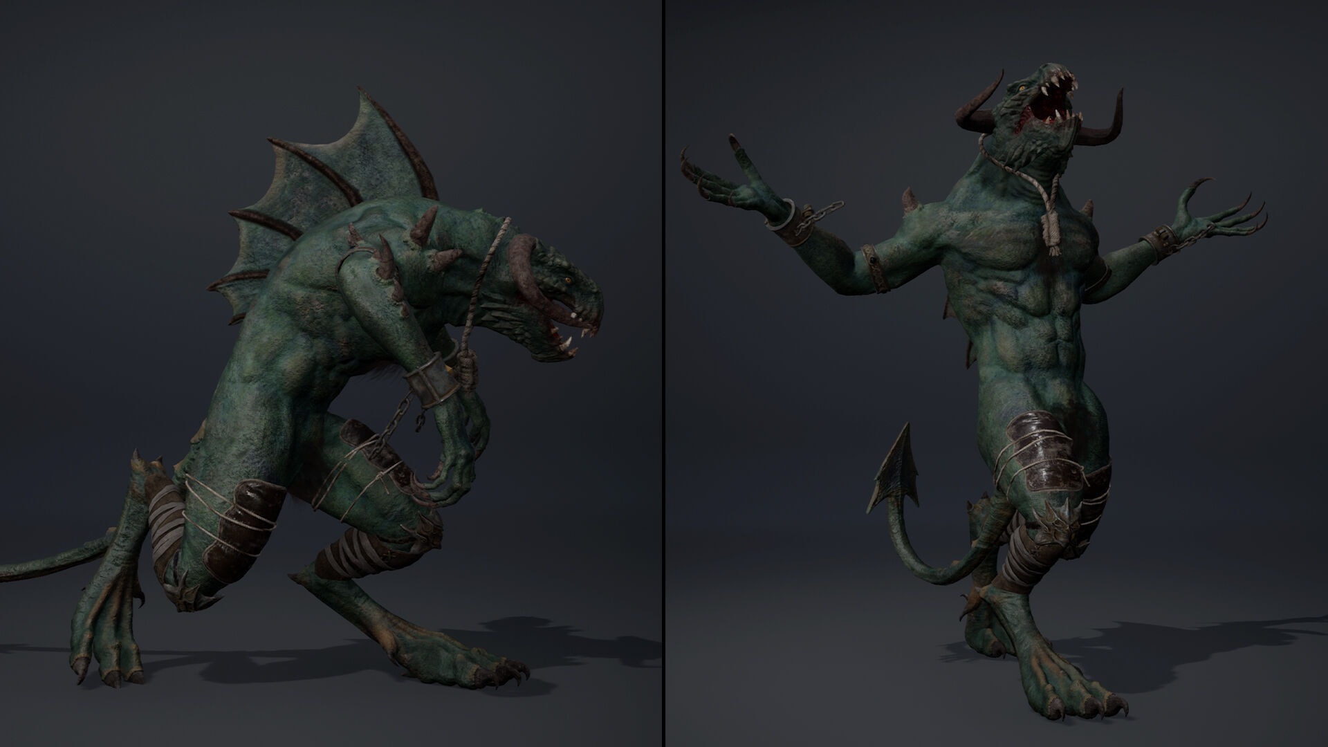 Ghostfang Spicky Brutal Low-poly 3D model_12