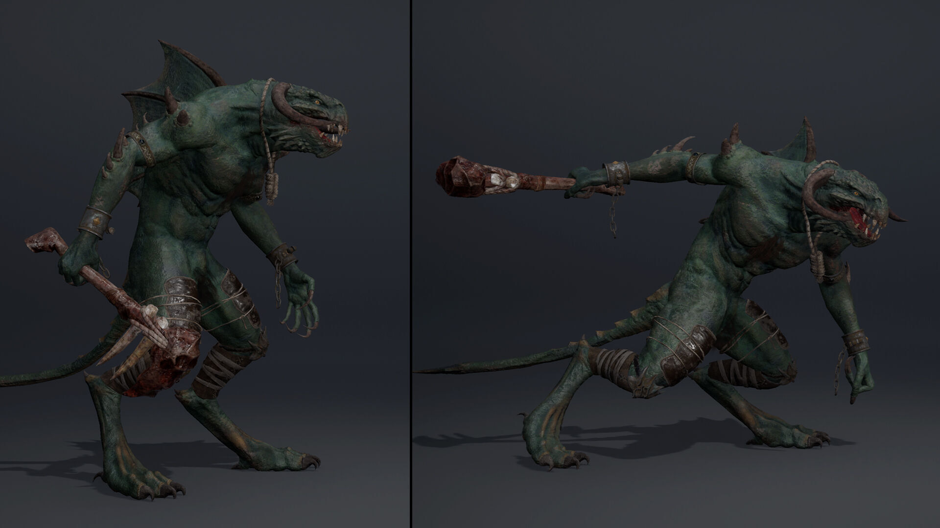 Ghostfang Spicky Brutal Low-poly 3D model_11