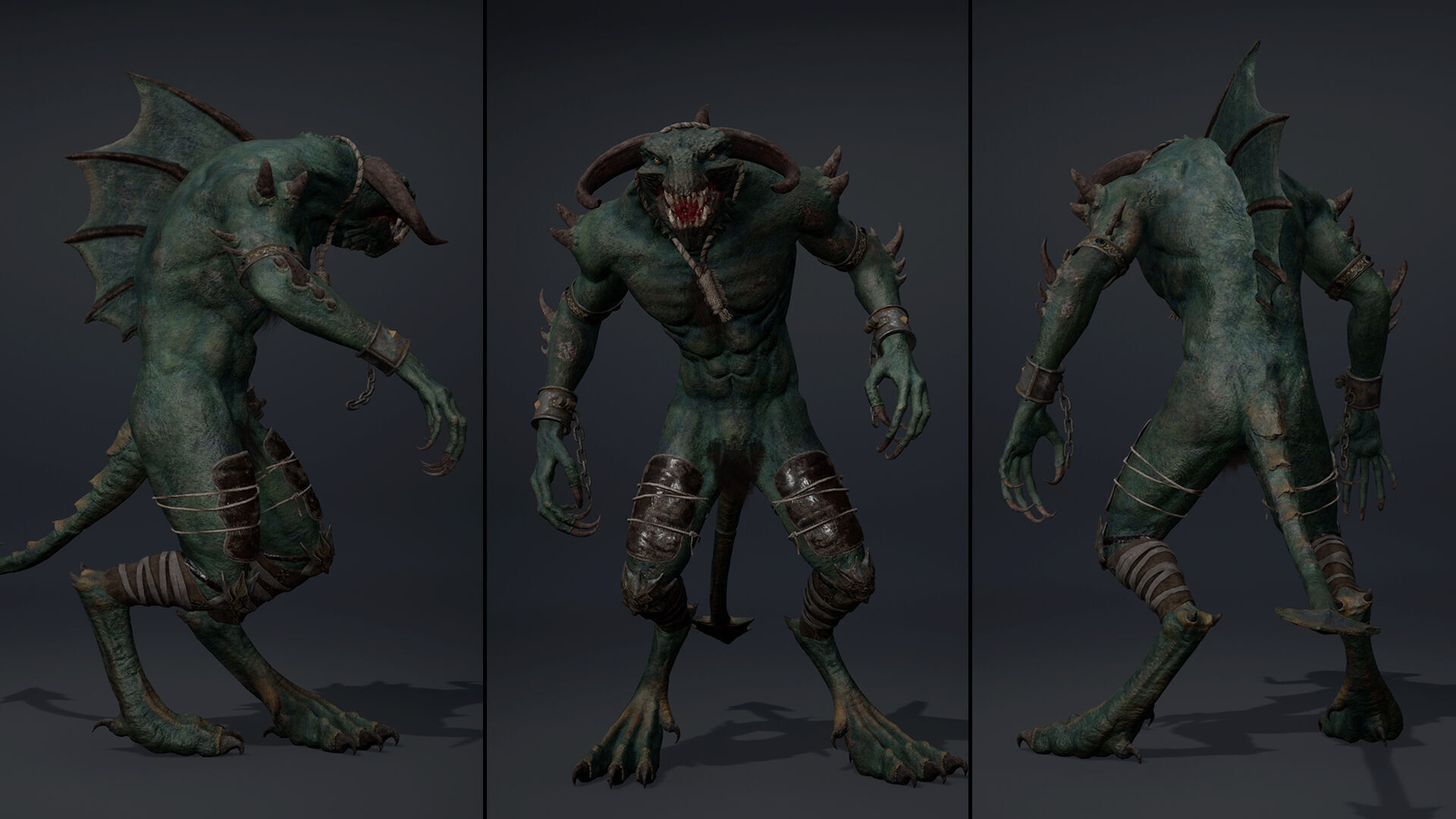 Ghostfang Spicky Brutal Low-poly 3D model_20