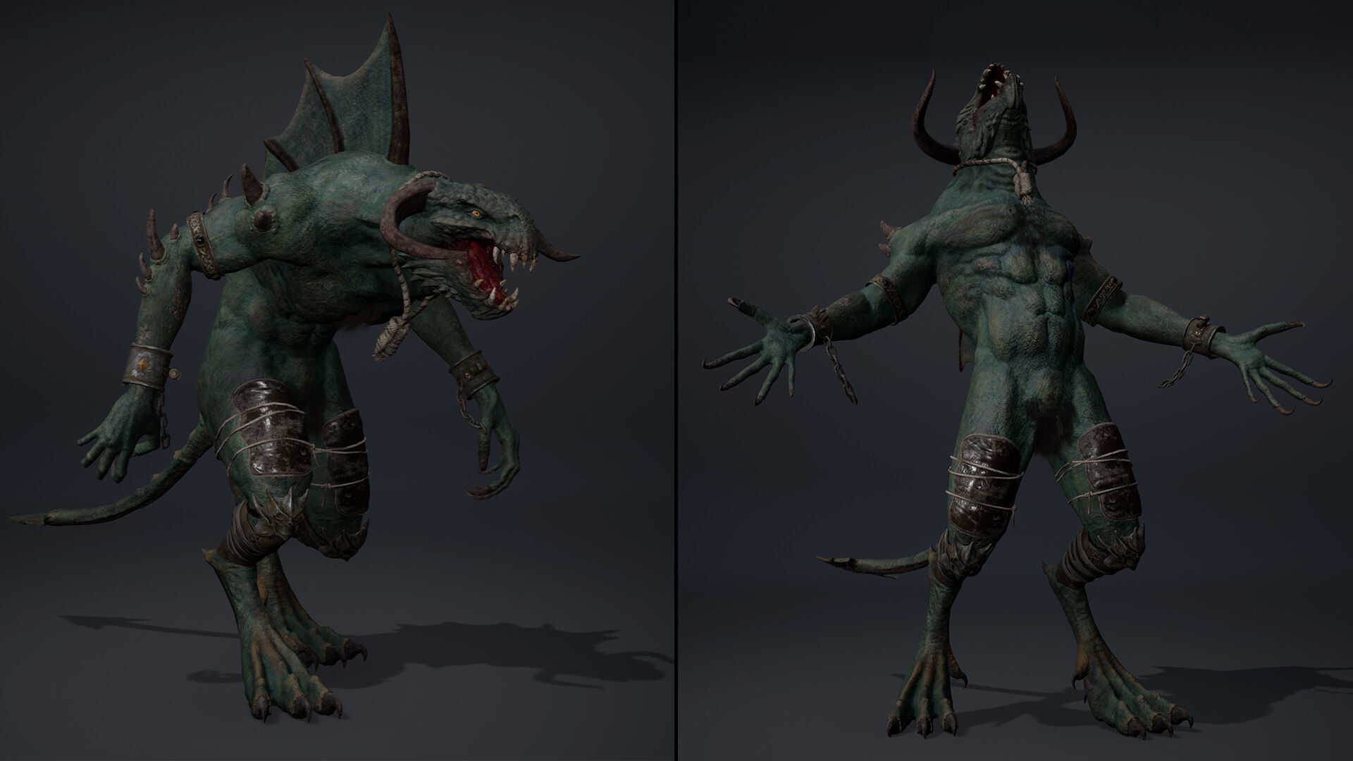 Ghostfang Spicky Brutal Low-poly 3D model_23