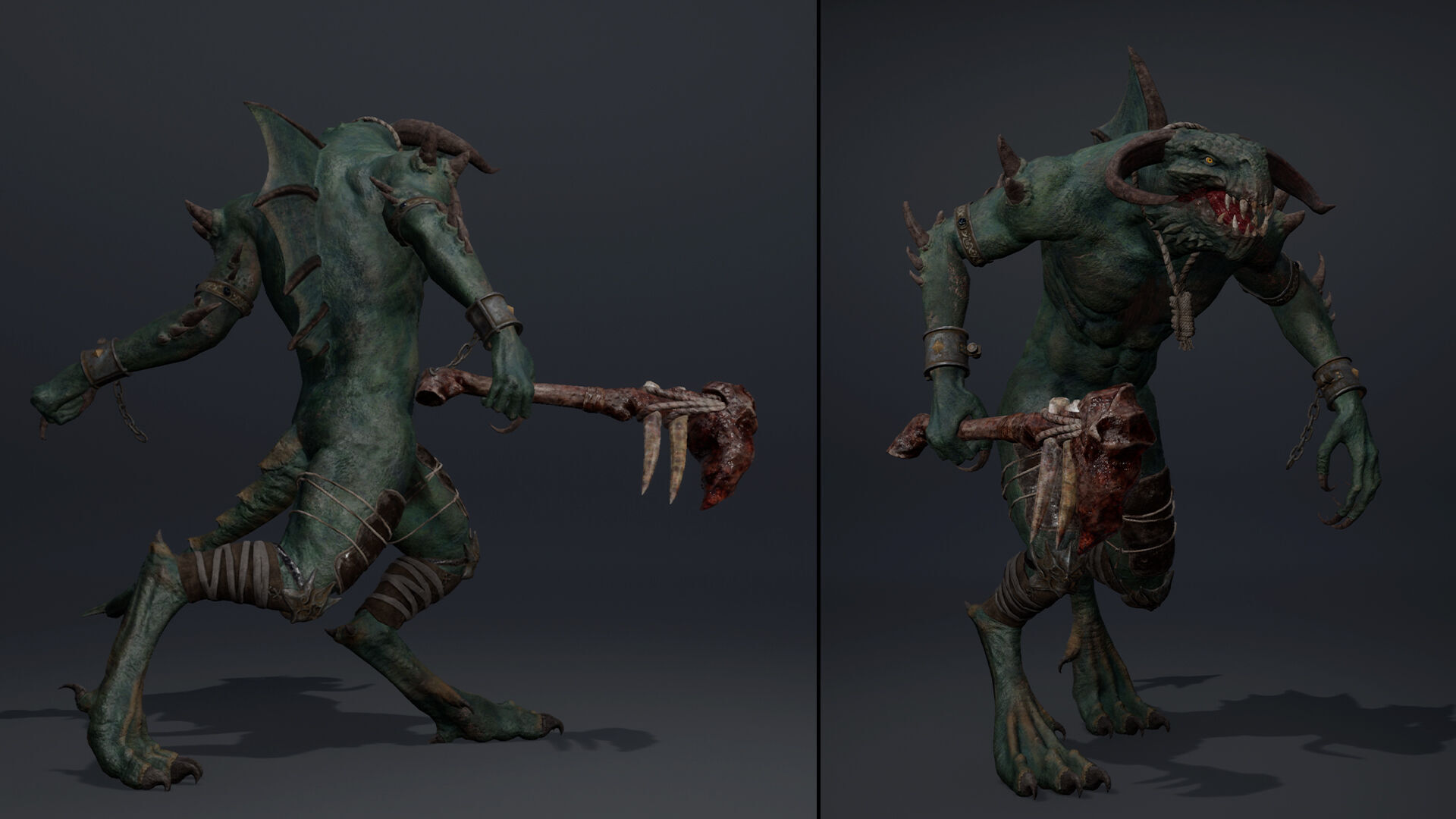 Ghostfang Spicky Brutal Low-poly 3D model_17