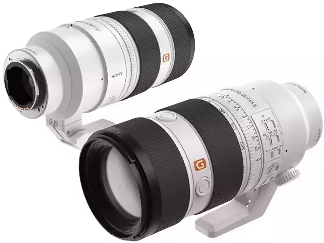 Sony FE 70-200mm F28 GM Lens 3D model