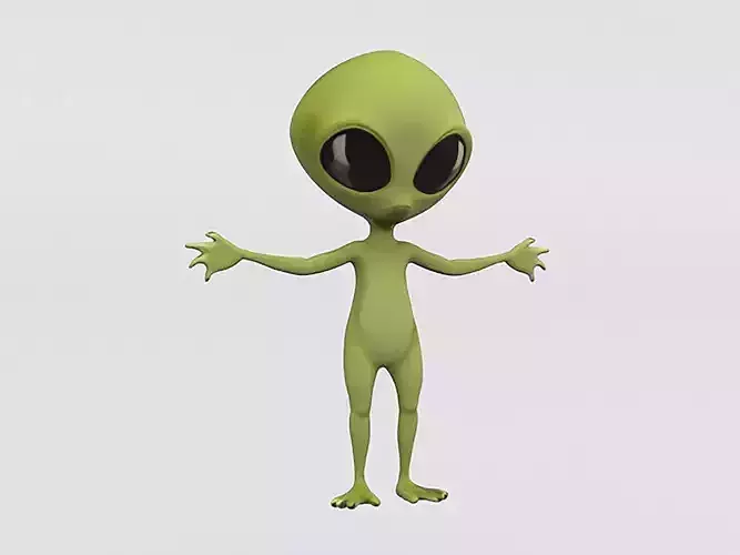 Cute Baby Alien