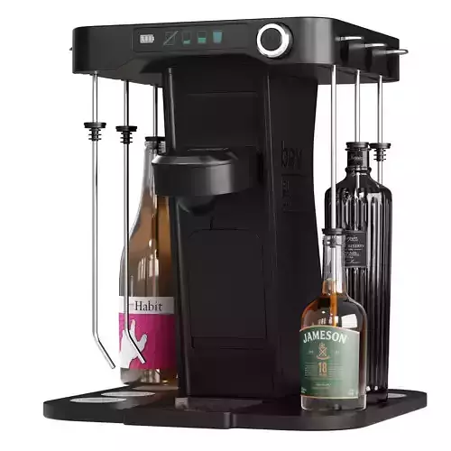 BLACK DECKER Cocktail Maker Machine Low-poly 3D model