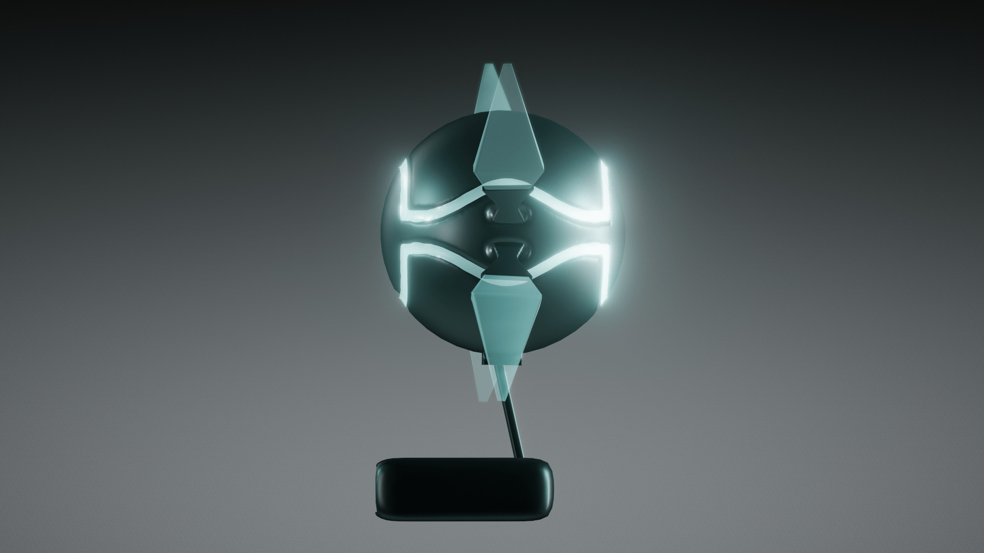 Futuristic Drone 3D model_2