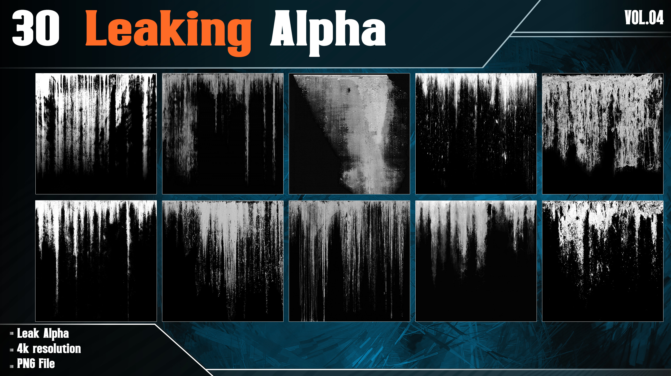 30 Leaking Alpha  Vol 04   Texture_2