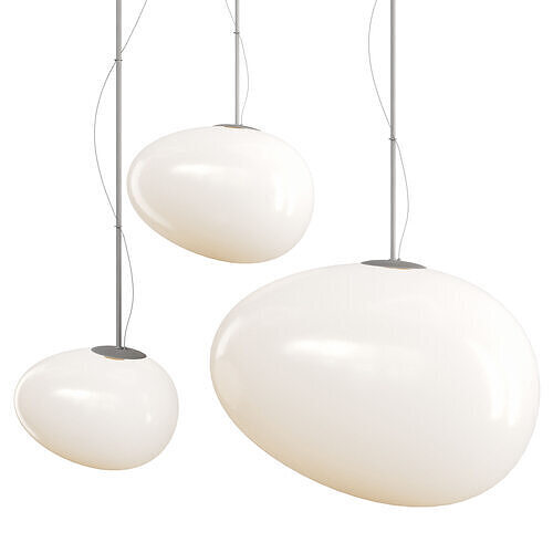 Gregg Foscarini Pendant Lamp Low-poly 3D model