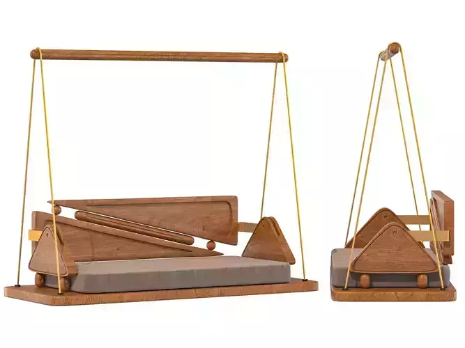 Reversible Swing Chair 3D model