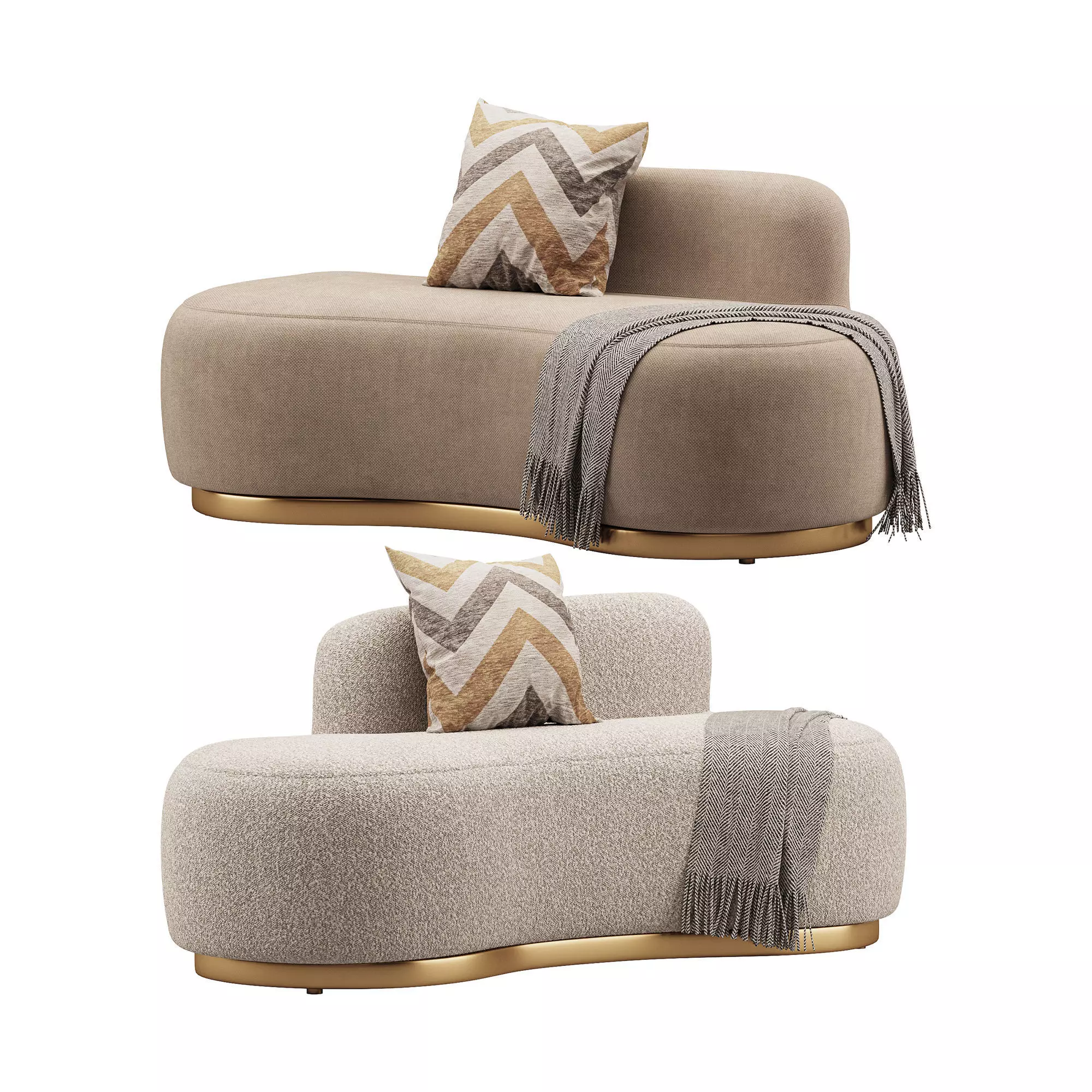 Cassey Sofa 3D model_0