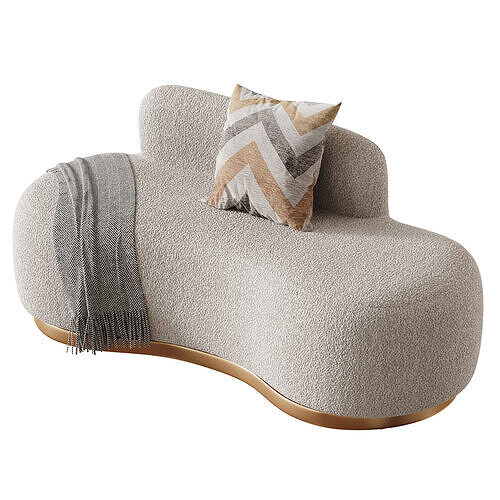Cassey Sofa 3D model 6