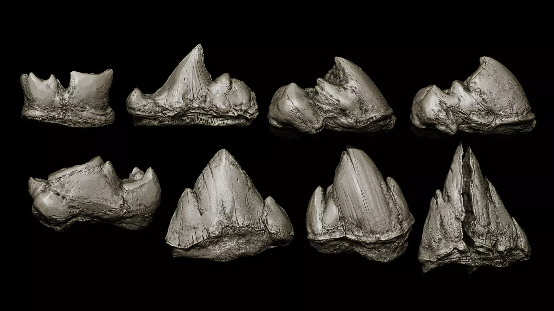 TEETH 2 Ultimate Teeth Pack 3D model_18