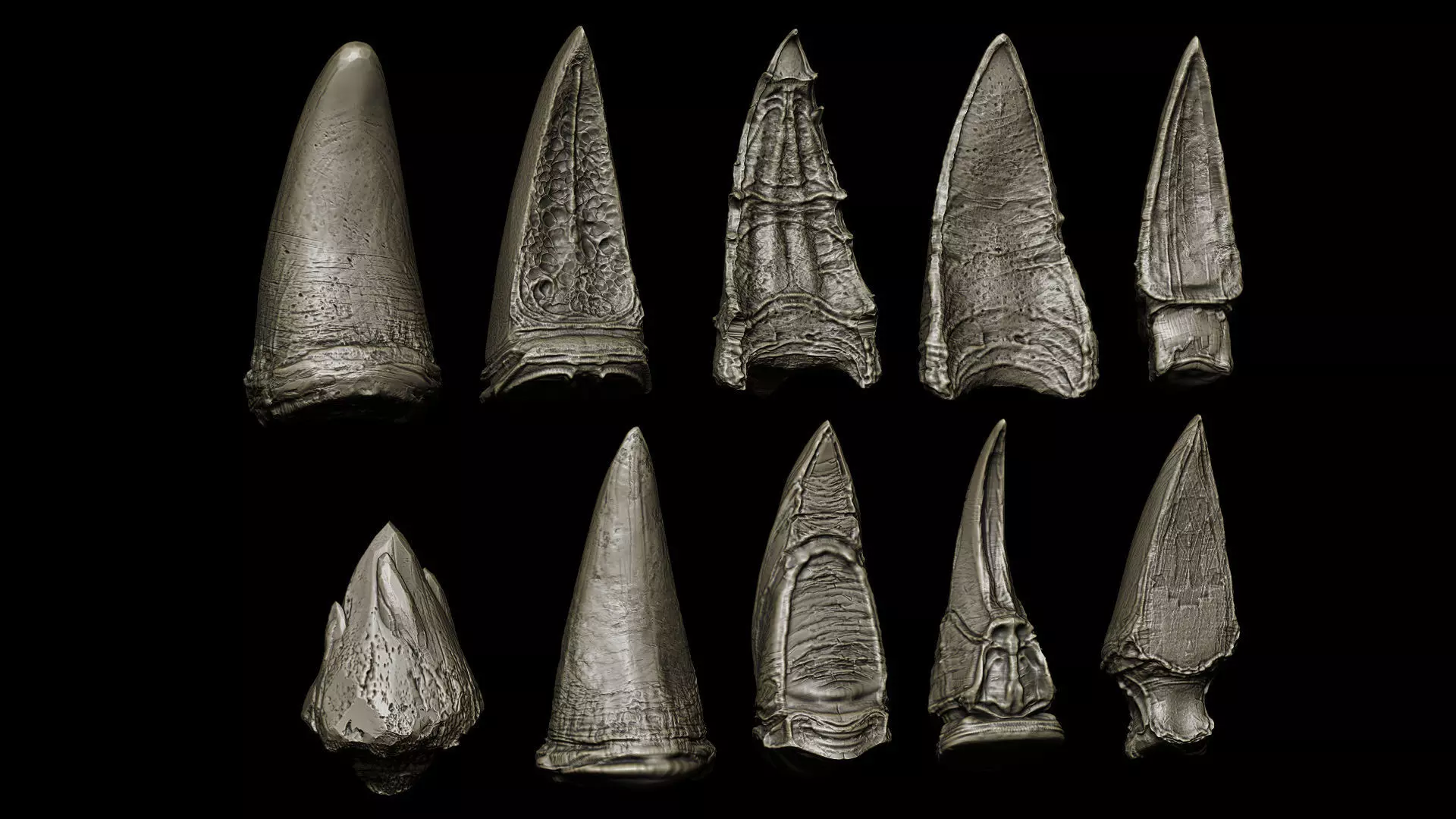 TEETH 2 Ultimate Teeth Pack 3D model_15