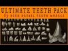 TEETH 2 Ultimate Teeth Pack 3D model_1