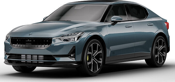 Polestar 2 2020 electric coupe 3D model