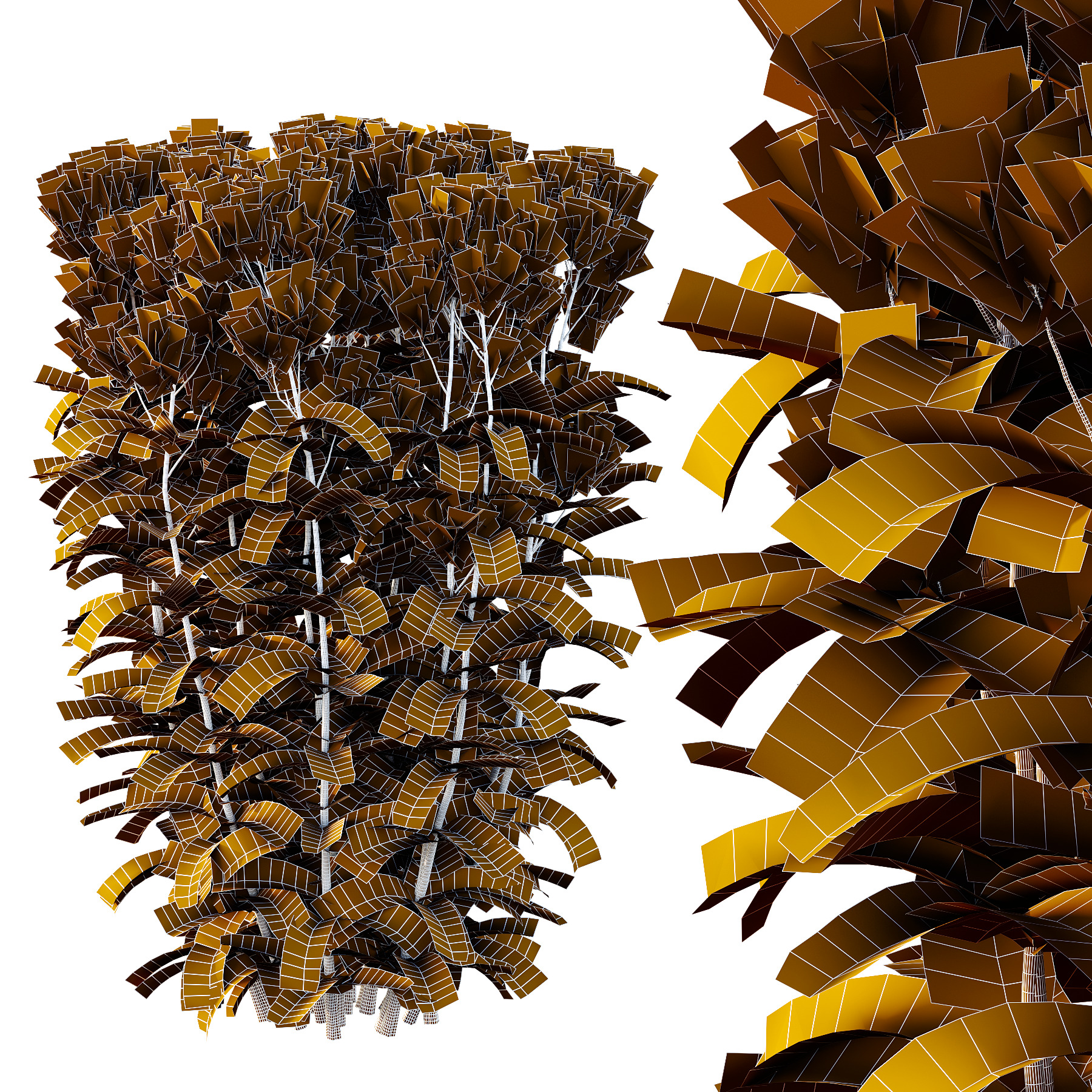 Different bush 16 3D model_5