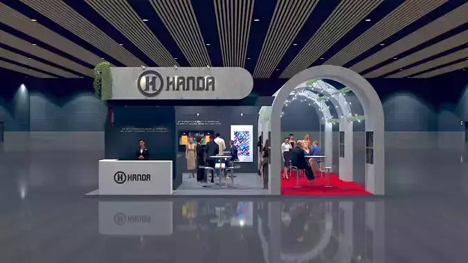 Bar and Natural Exhibition Booth