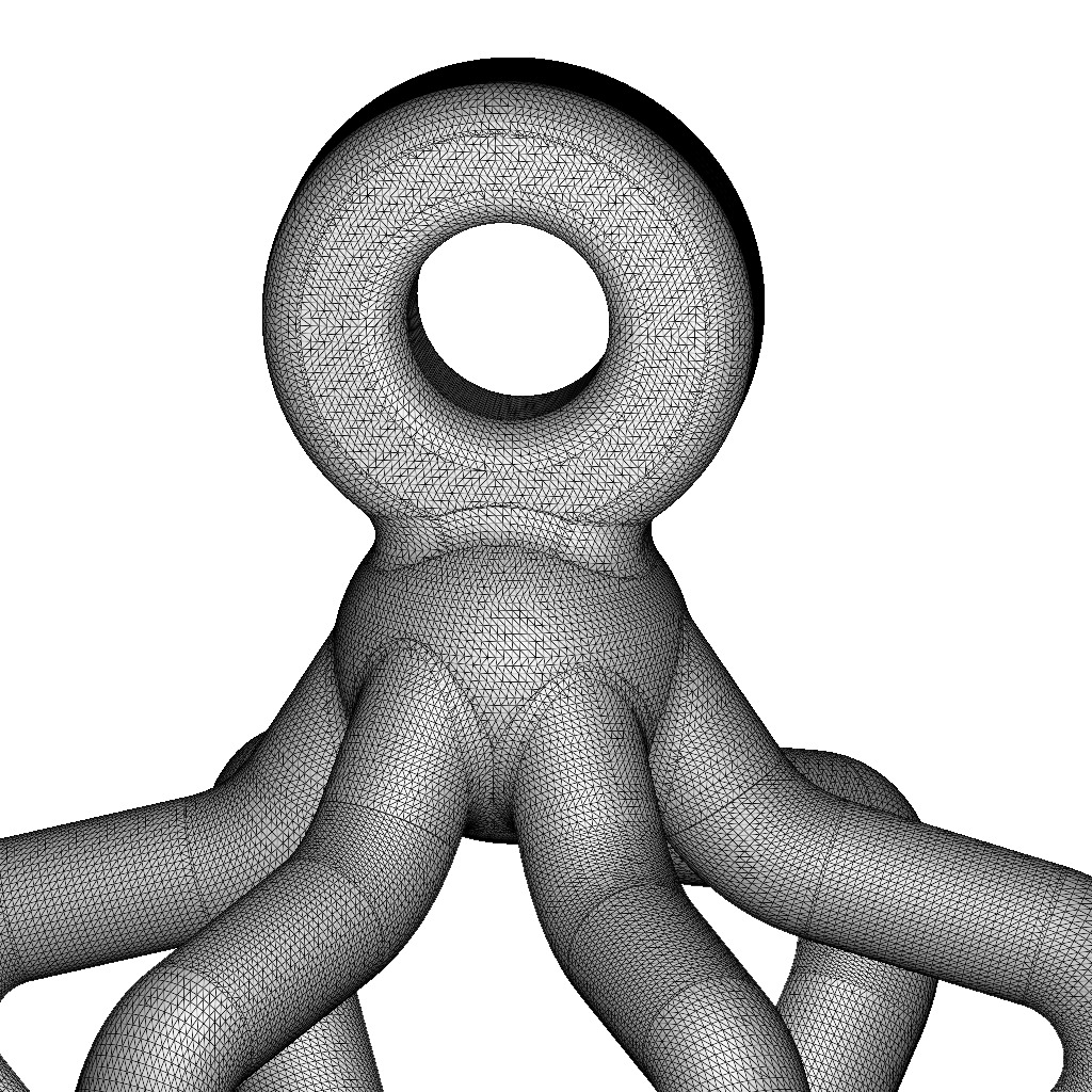 Exquisite Star Earring 3D print model_6