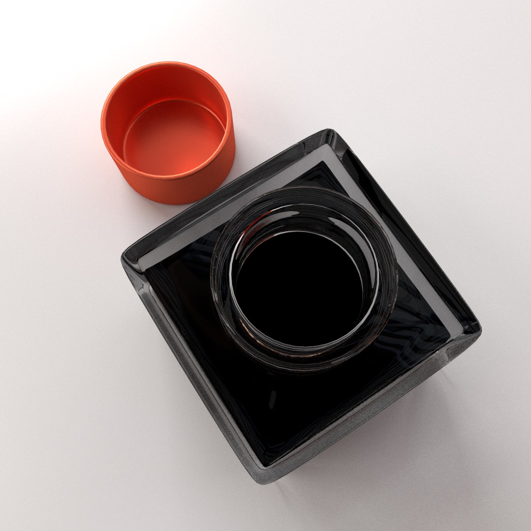 Ink Bottle 3D model_1