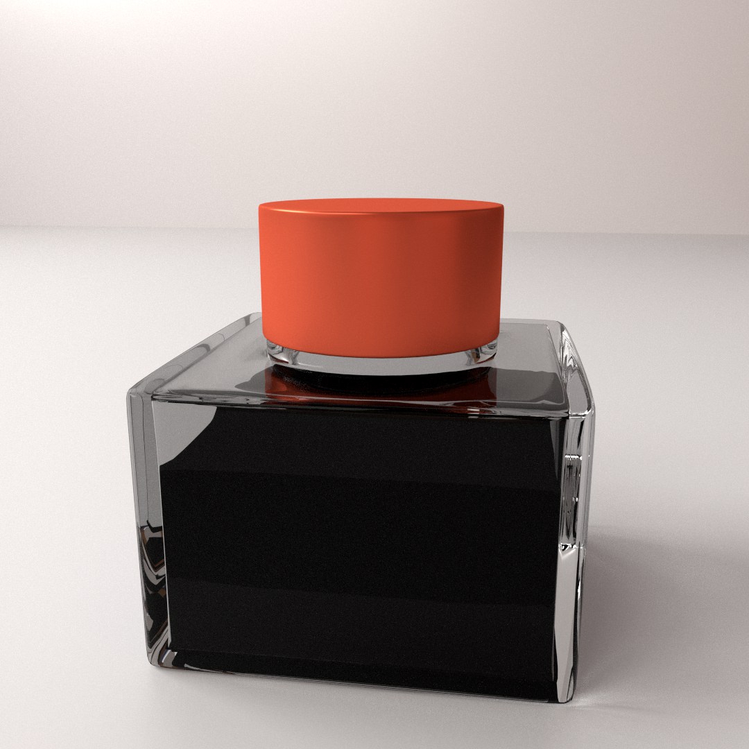 Ink Bottle 3D model_2