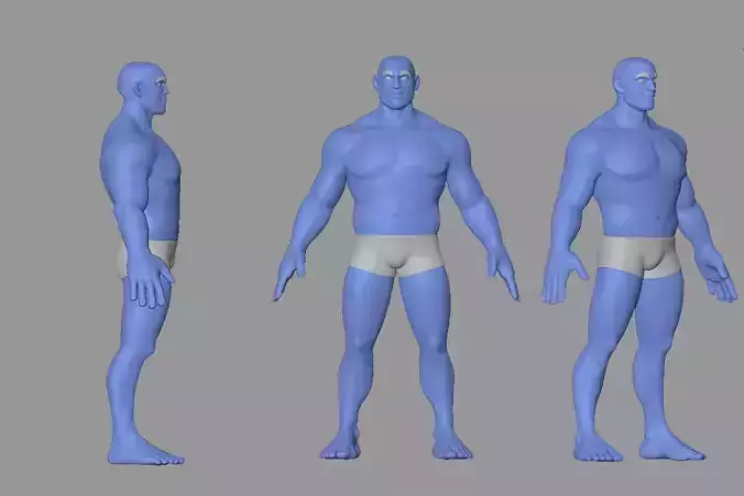 MALE-01-BASEMESH