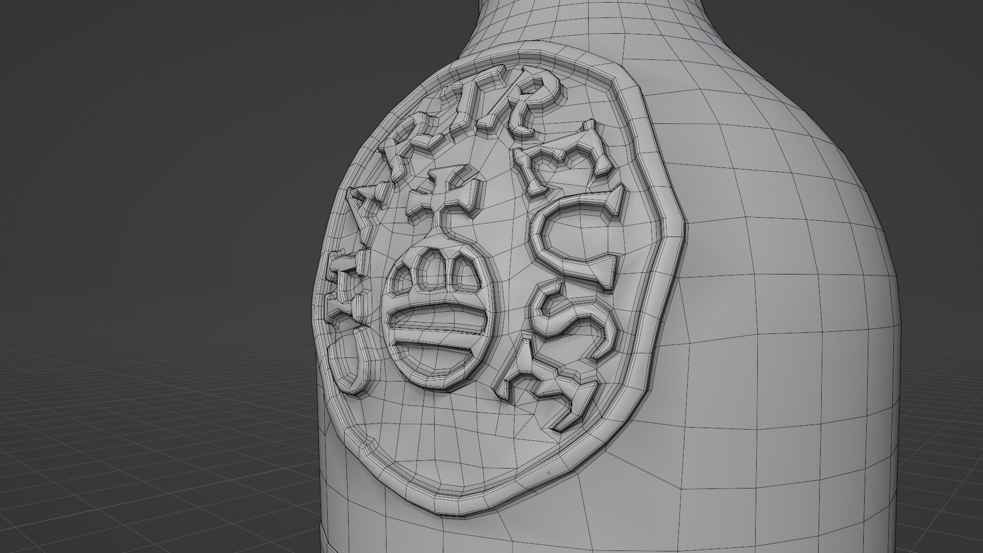 66 Alcohol Bottles Full Collection Low-poly 3D model_13