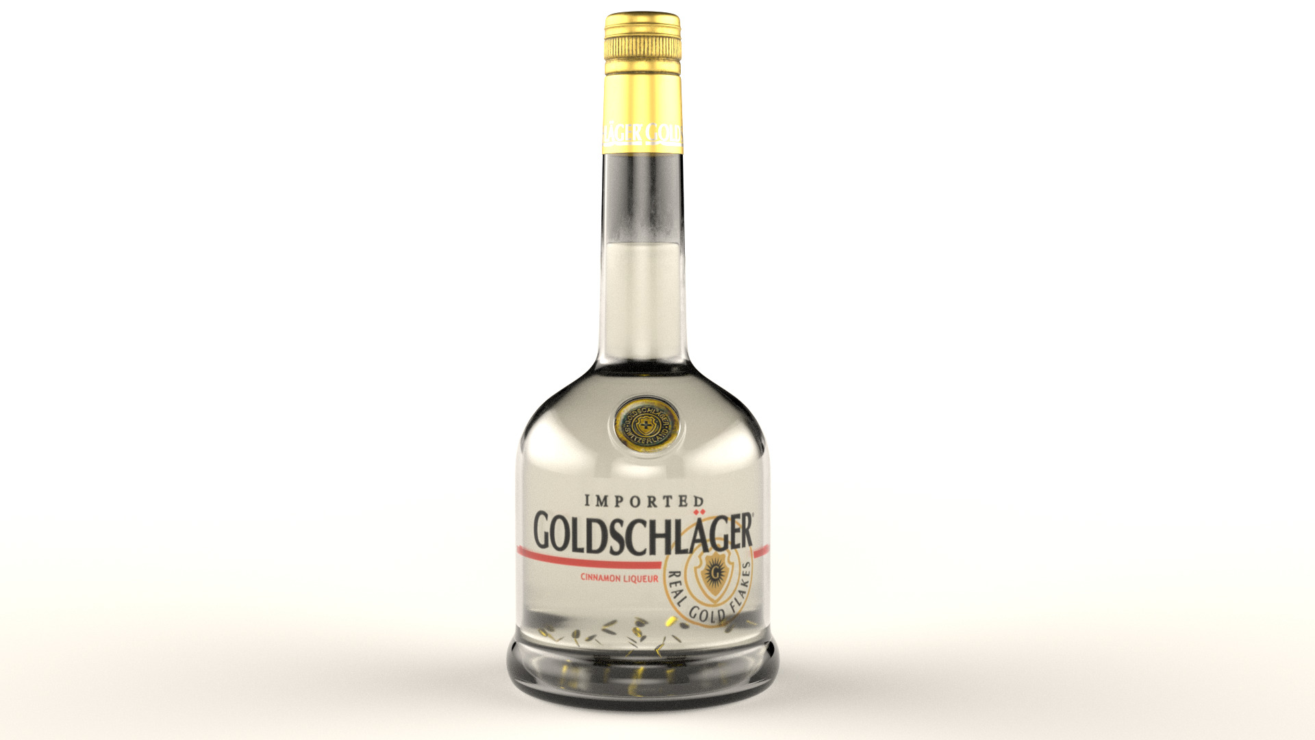 66 Alcohol Bottles Full Collection Low-poly 3D model_21