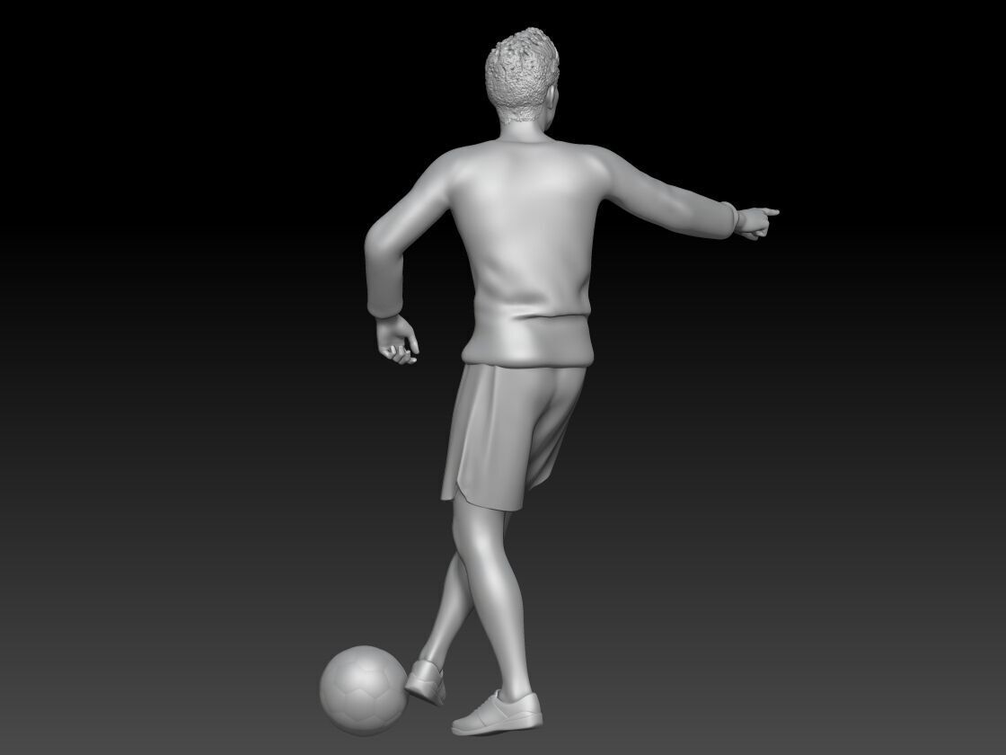 fifa street player 2 3D print model_2