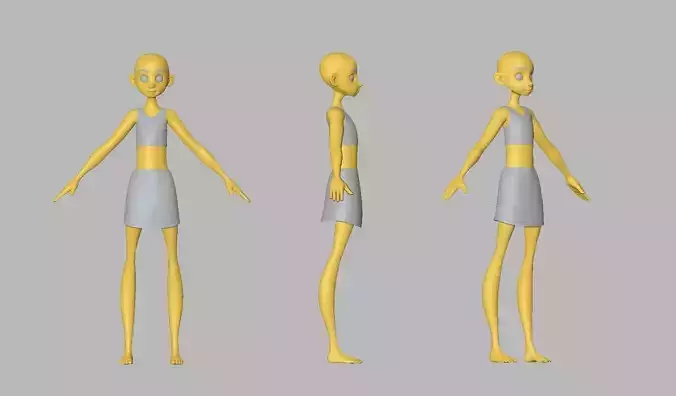 FEMALE-02-BASEMESH