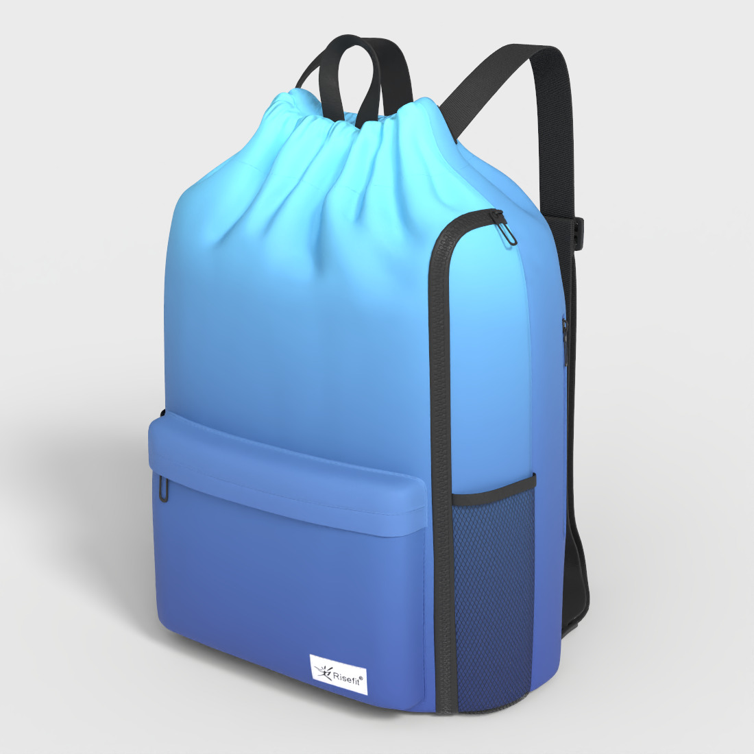 SCHOOL SPORTS BAG Low-poly 3D model_4