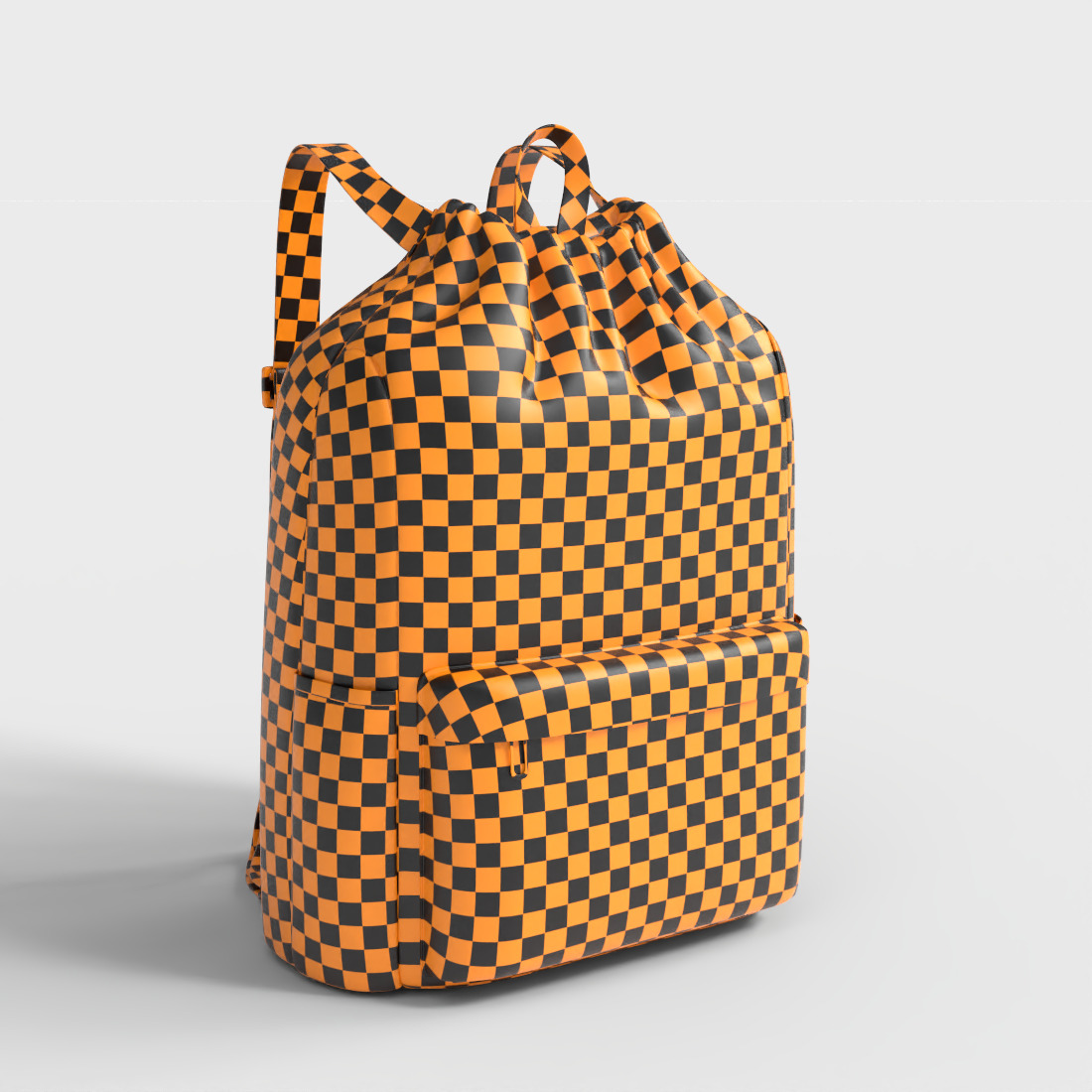 SCHOOL SPORTS BAG Low-poly 3D model_6