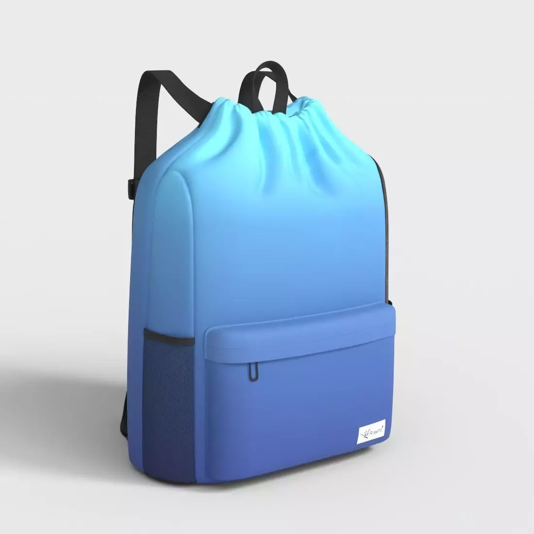SCHOOL SPORTS BAG Low-poly 3D model_0
