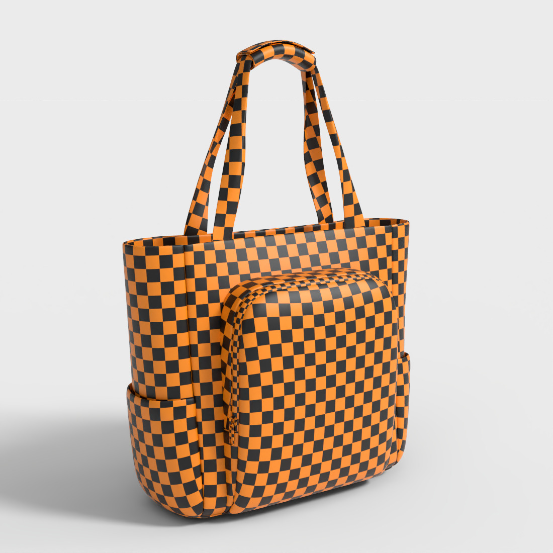 BEACH BAG Low-poly 3D model_6